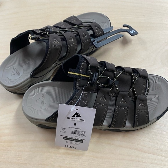 Ozark Trail Men’s FisherSlides size 8 (AY) - Picture 8 of 10